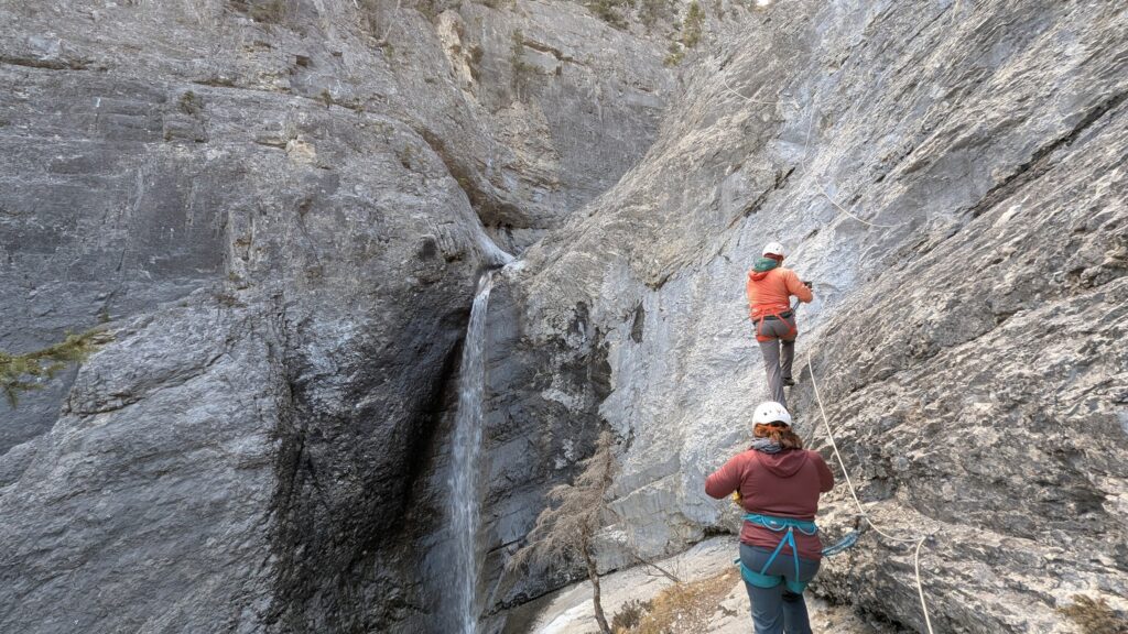 Via Ferrata - Bow Valley Canyon Experience. Canmore and Banff Adventures