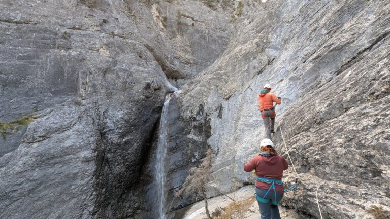 Via Ferrata - Bow Valley Canyon Experience. Canmore and Banff Adventures