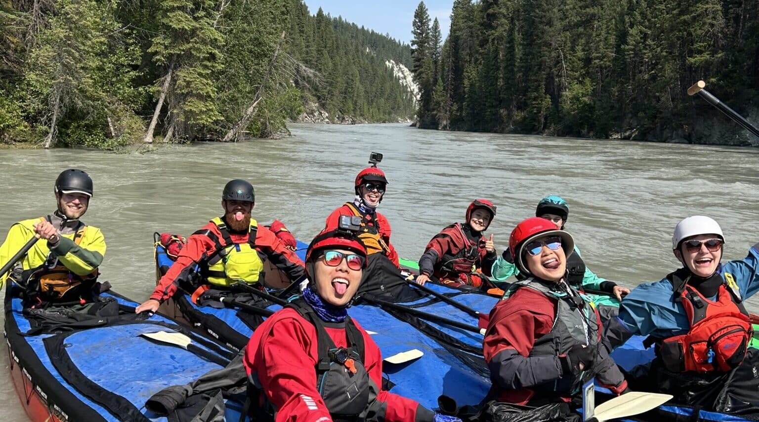 group Kootenay River Expedition