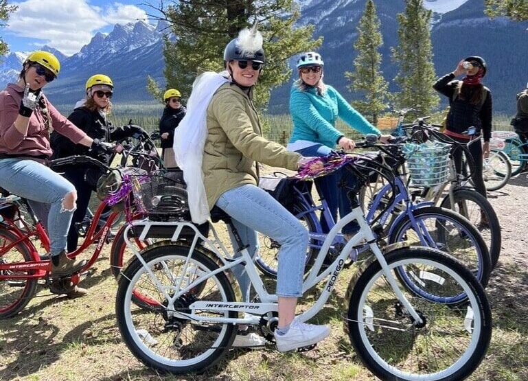 bachelorette biking