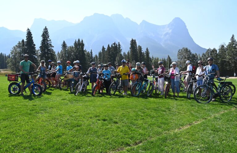 group biking